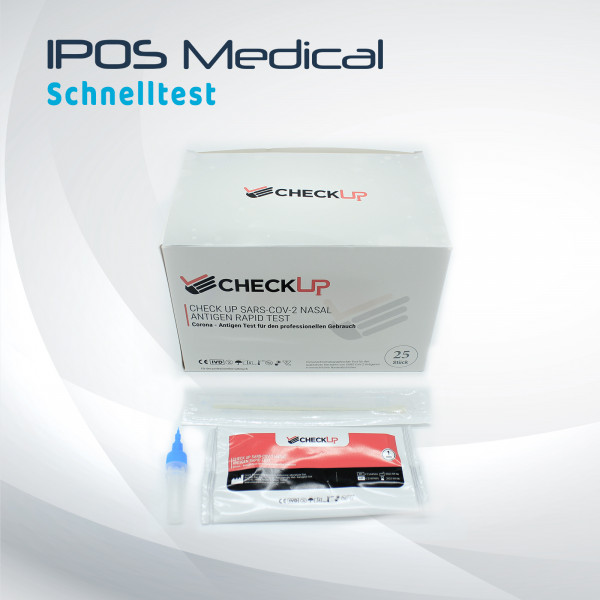 Check Up® Nasal COVID-19 Antigen Test - Professional (25 Stück)